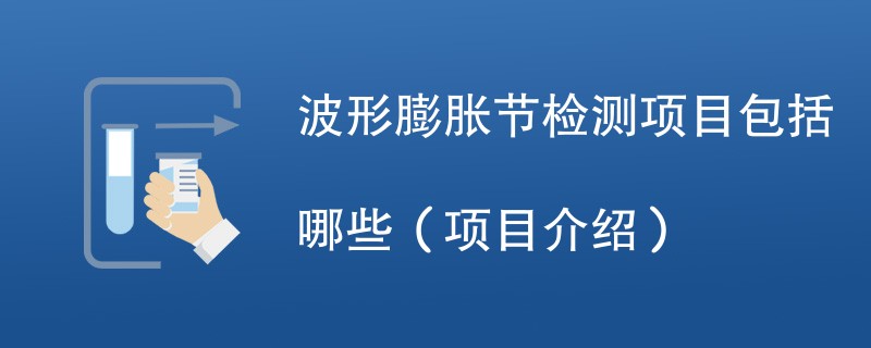 波形膨胀节检测项目包括哪些（项目介绍）