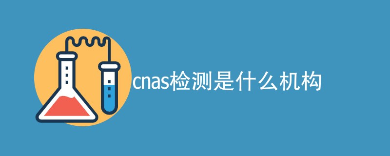 cnas检测机构是什么机构