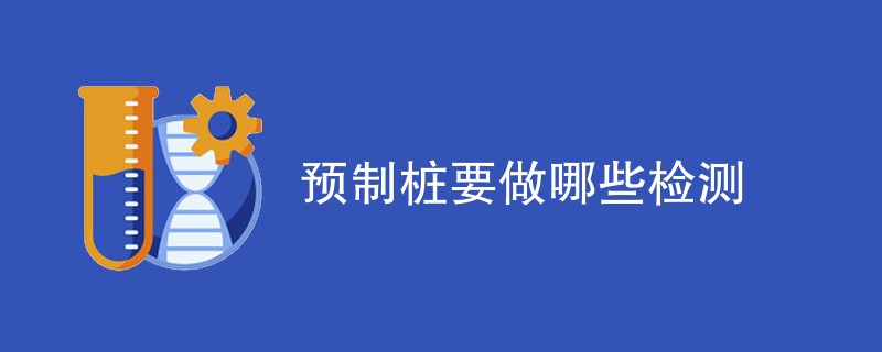 预制桩要做哪些检测（最新项目汇总）