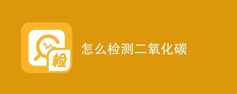 怎么检测二氧化碳