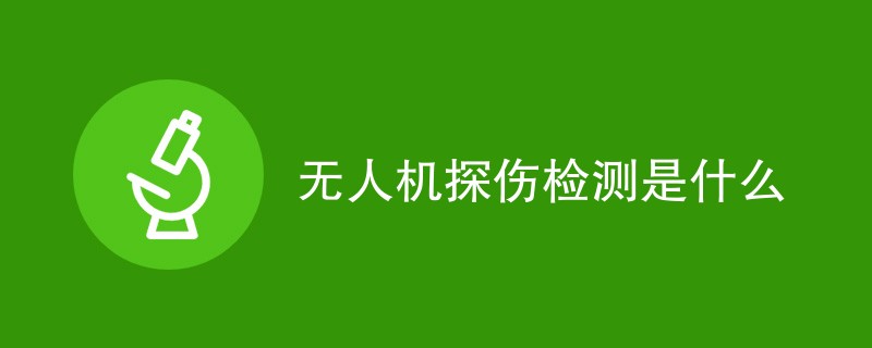 无人机探伤检测是什么