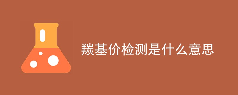 羰基价检测是什么意思