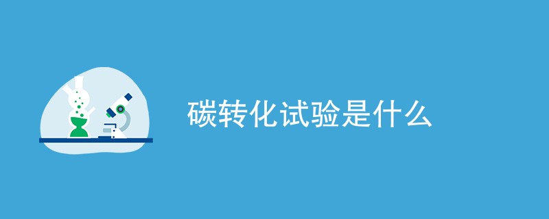 碳转化试验是什么